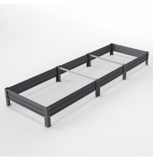 Грядка 1x3 метра - Серый графит (RAL 7024)